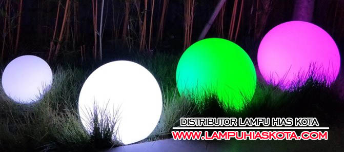 Beli lampu taman bentuk bola