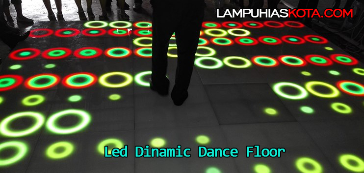 Jual Lantai DanQsa Dinamis LED dance floor harga terjangkau GCRG-DDF34S305-V4