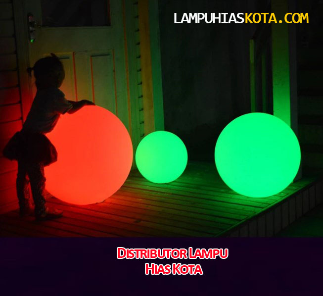 Lampu Hias Bola untuk taman bermian anak