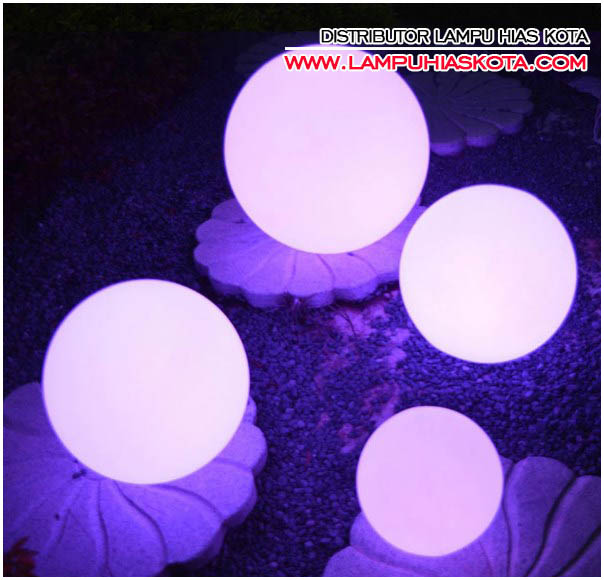 Lampu hias bola led murah untuk taman dan alun alun